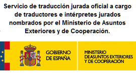 Le enviamos la traducción jurada de italiano a su domicilio en Viladecans